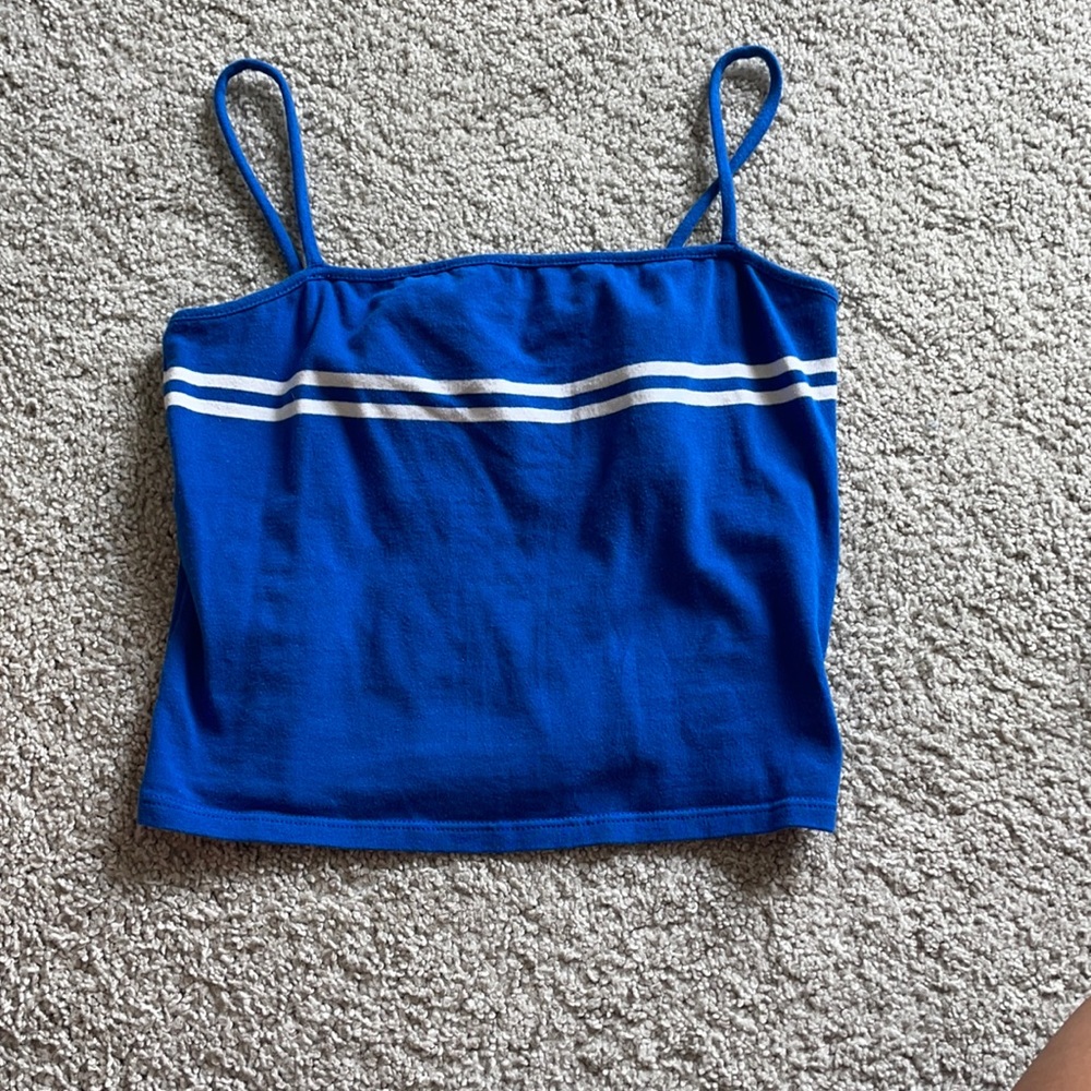 royal blue tank top